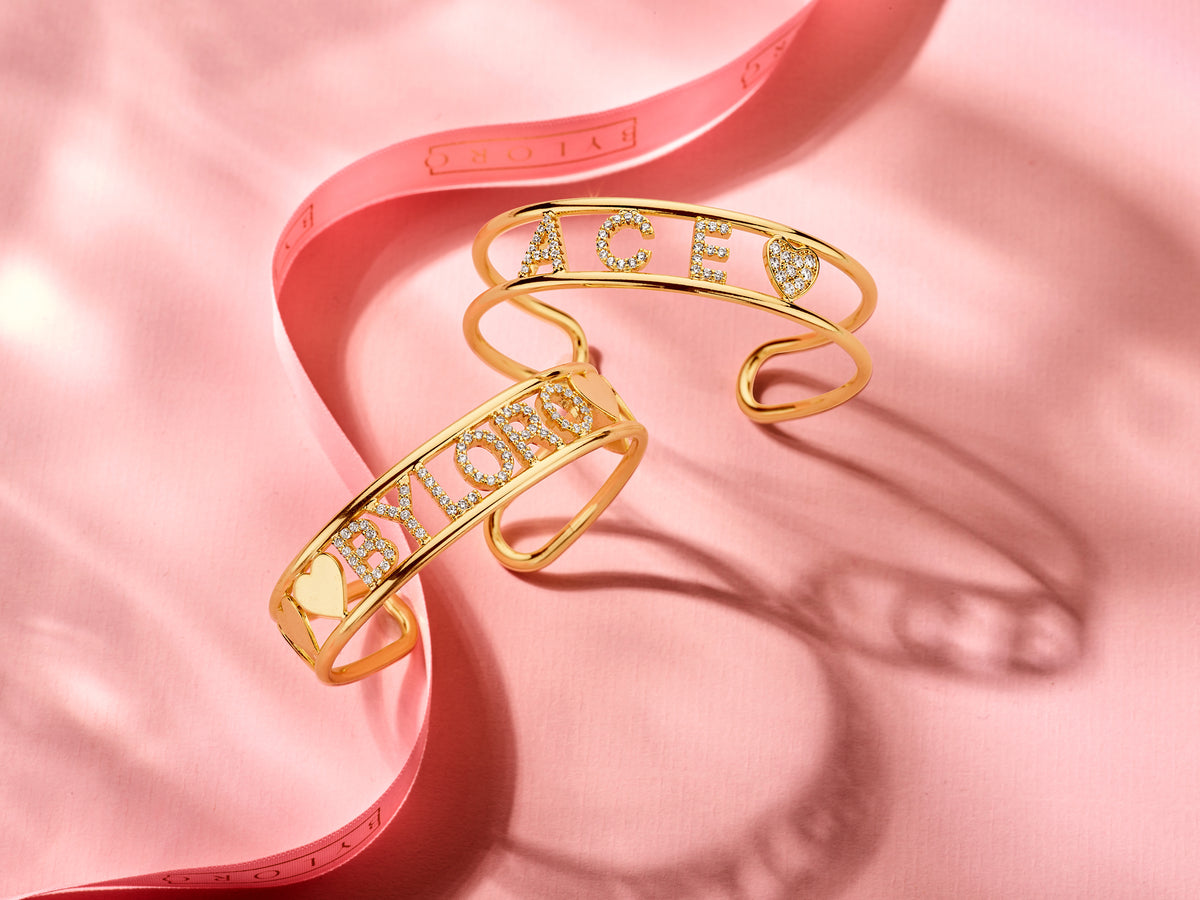 Gepersonaliseerde armband met naam of tekst – Bianc