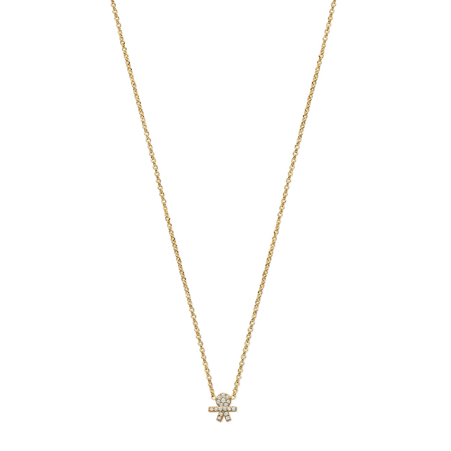 Custommade Diamond Child Necklace x Ruby – Byloro