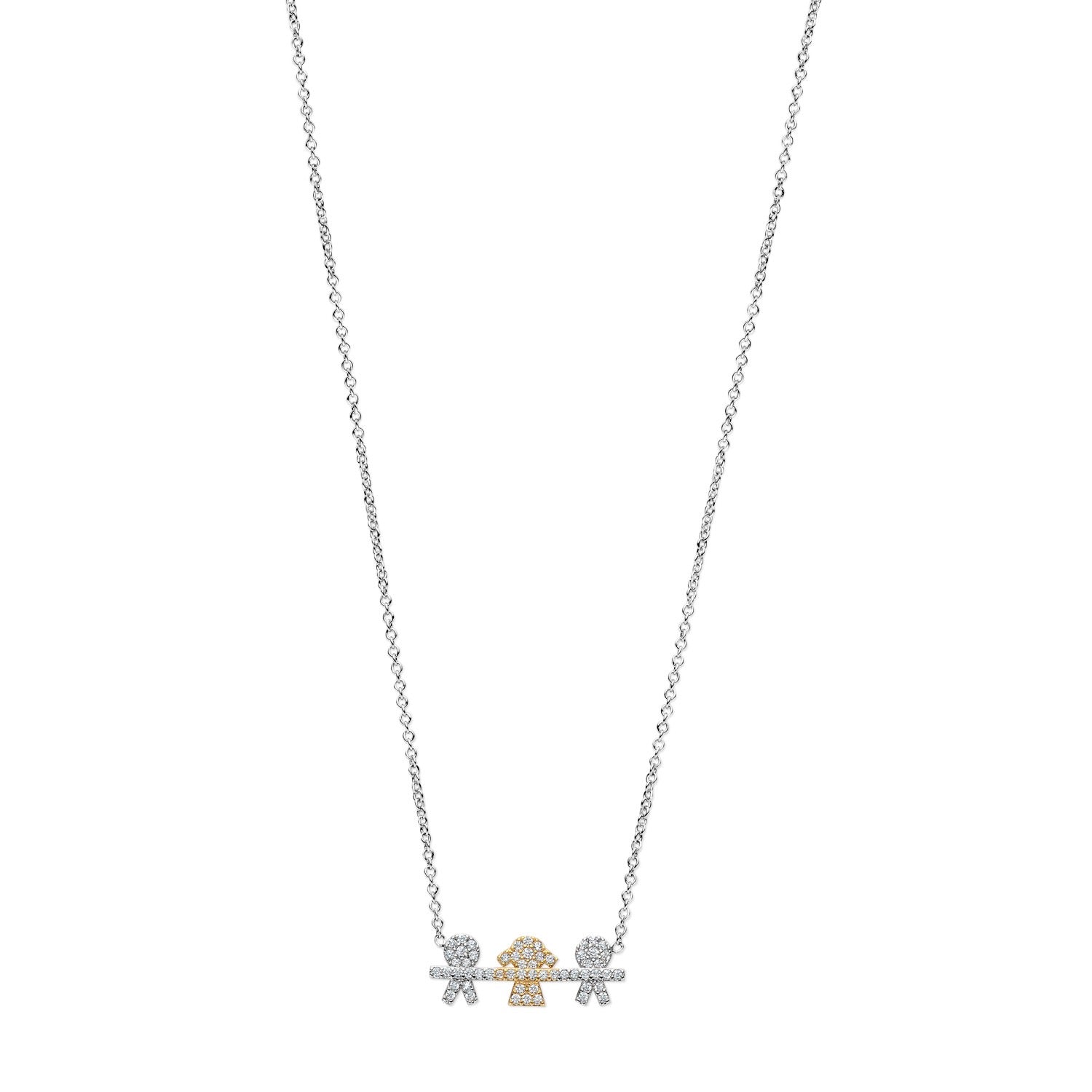 Custommade Diamond Child Necklace x Ruby
