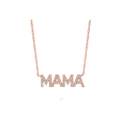 Mama Pave Necklace