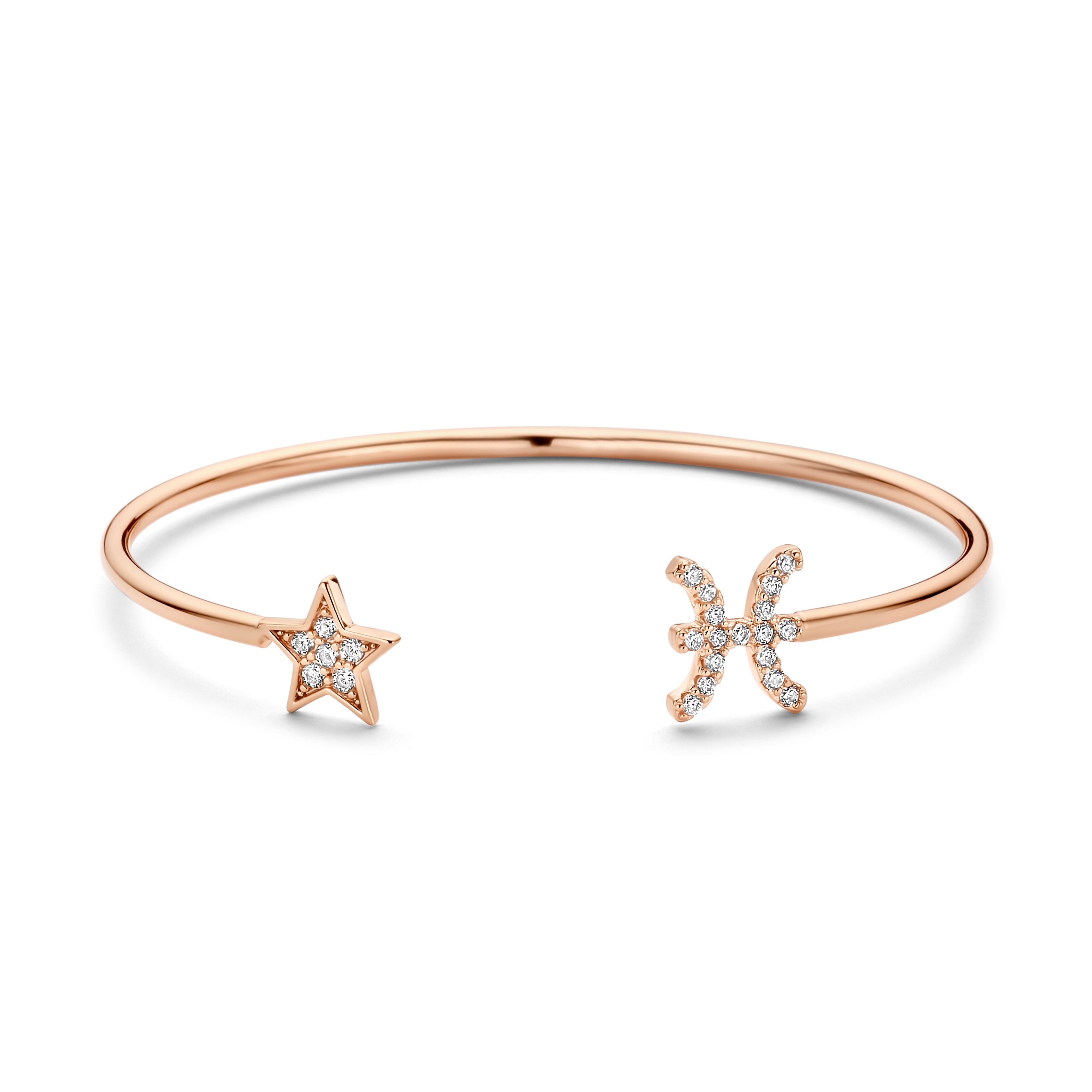 Maßgeschneidertes Sternzeichen-Initialenarmband