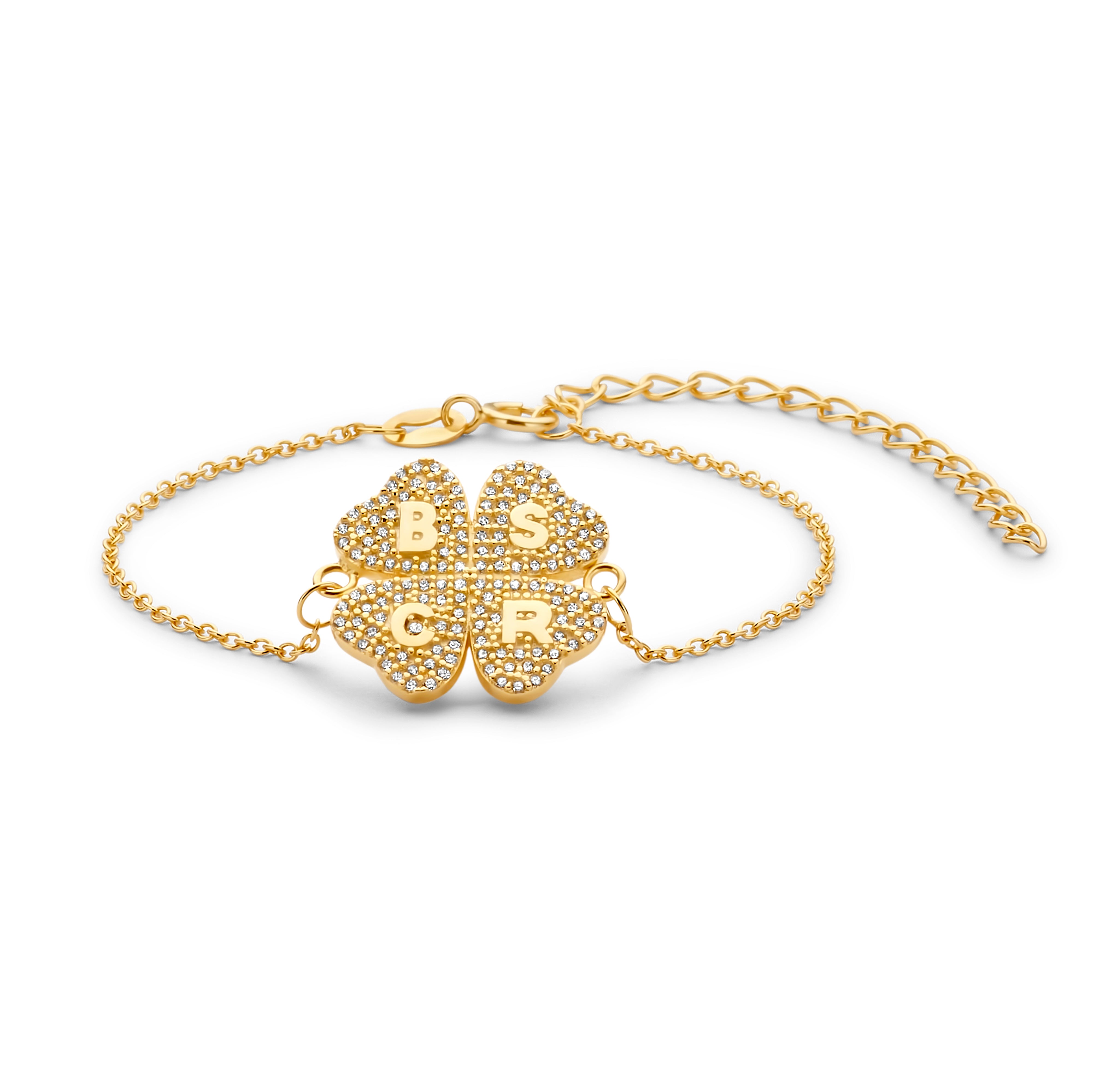 Custommade Lucky Clover Leaf Bracelet – Byloro