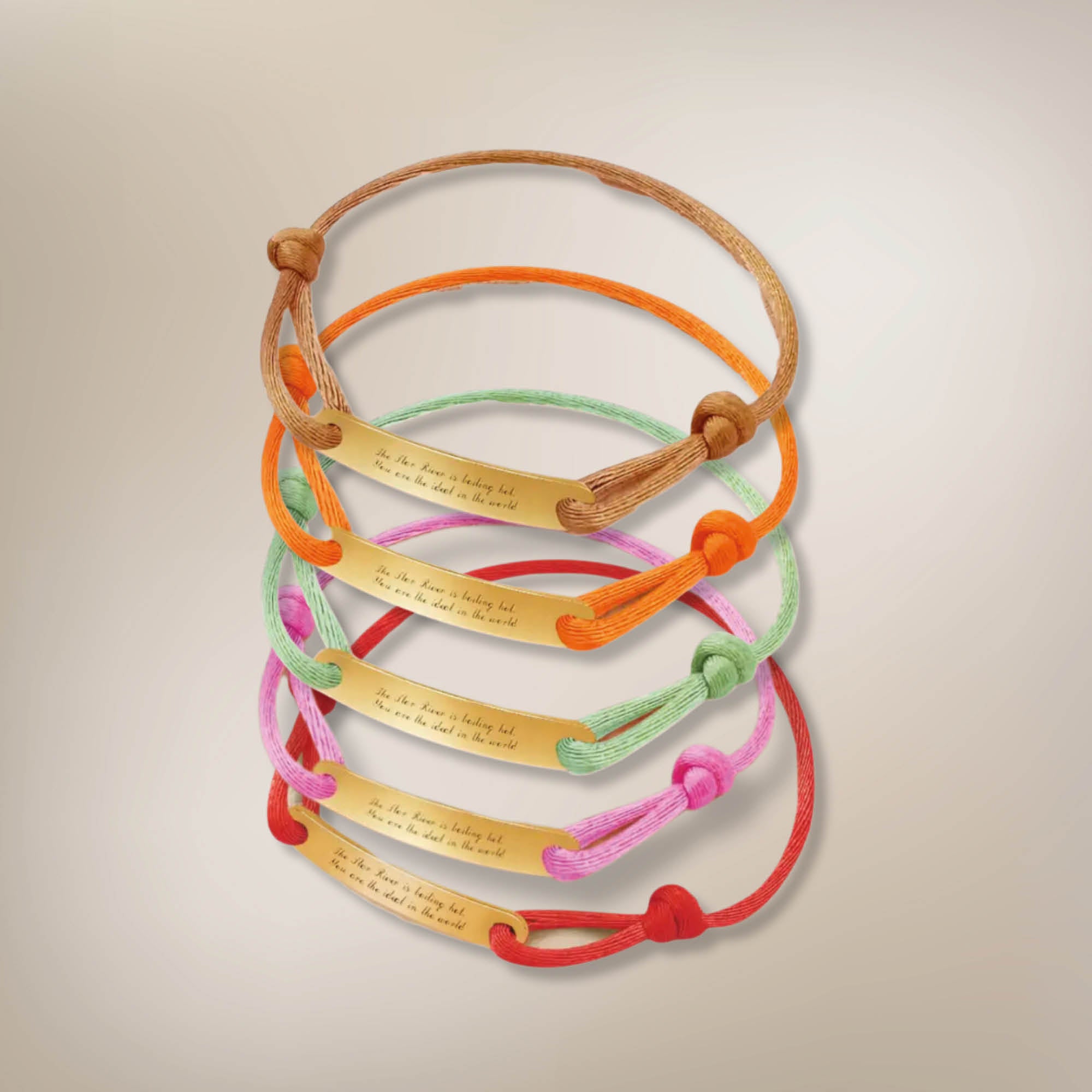 MASSGESCHNEIDERTES Infinity-Bar-Armband