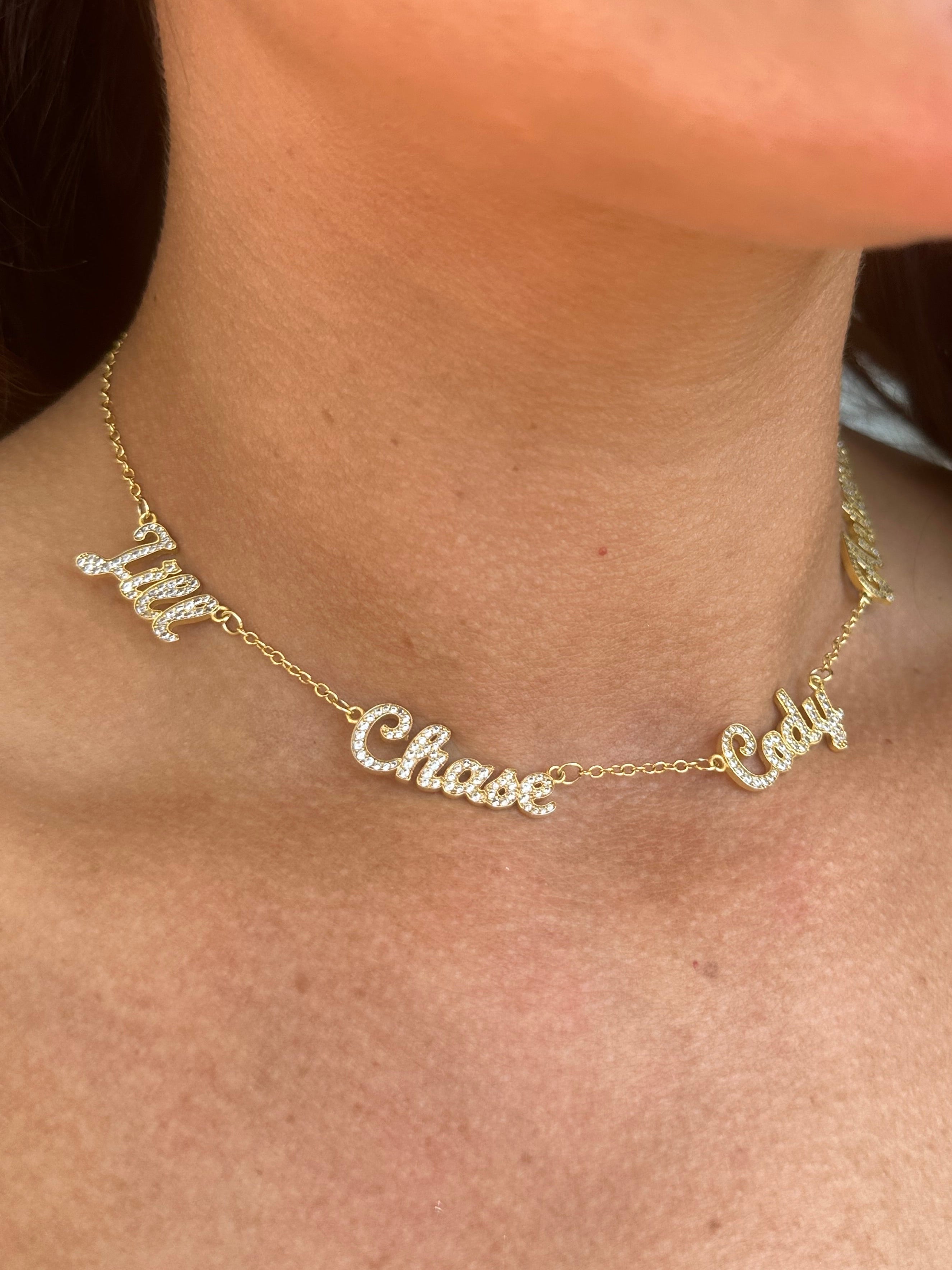 Custommade Multi Name Jill Necklace – Byloro