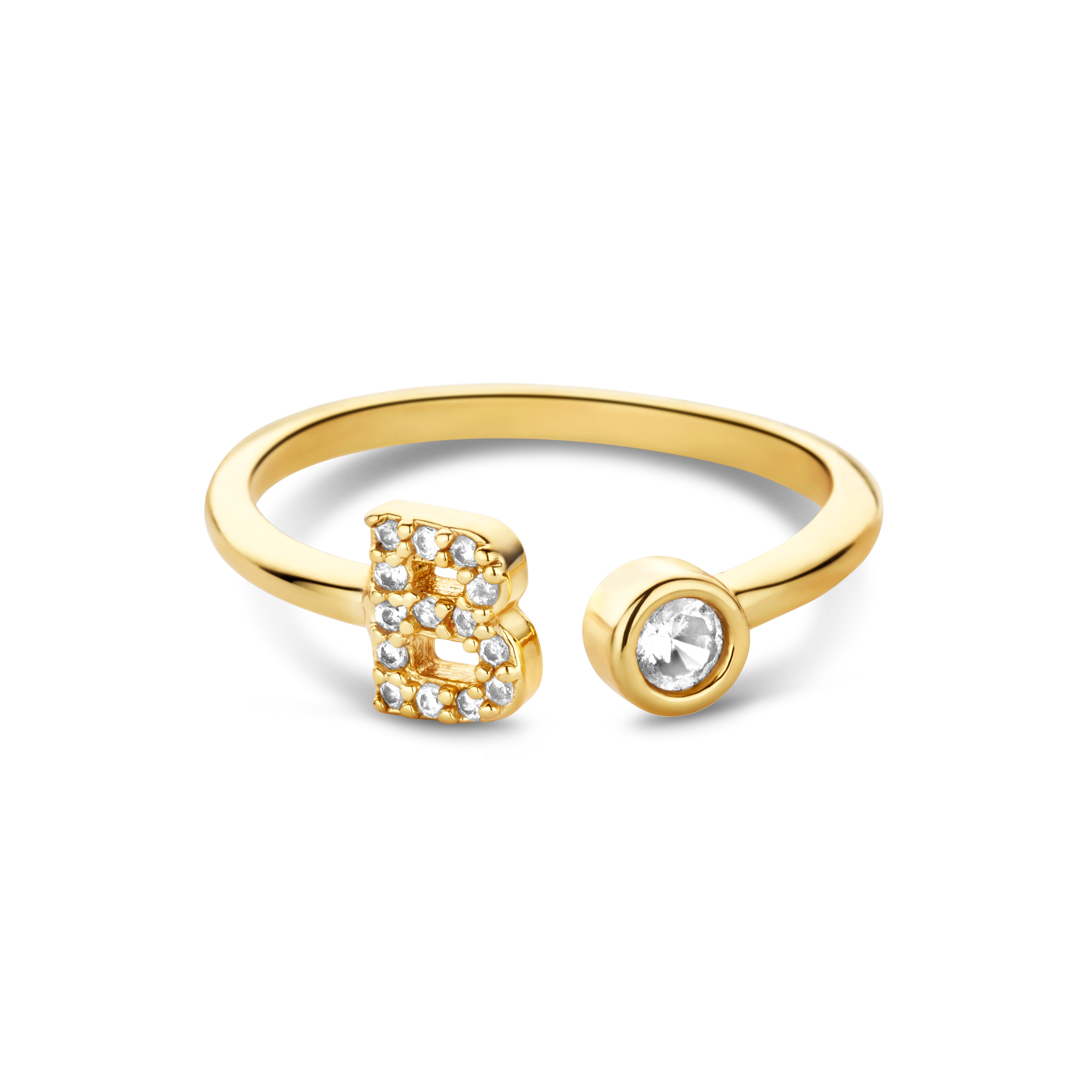Custommade Initial Diamond ring – Byloro
