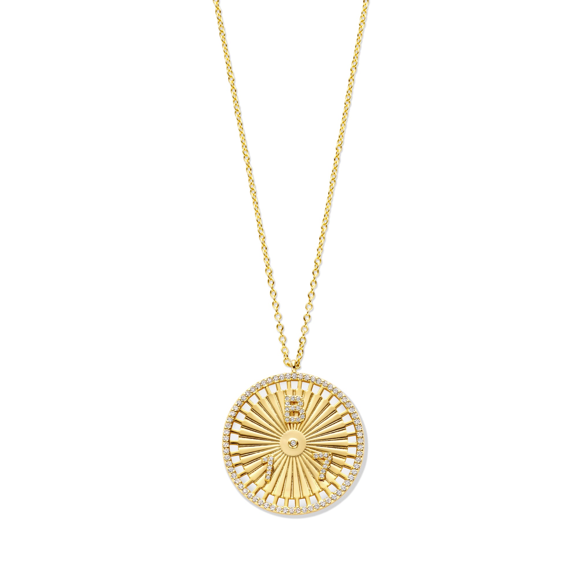 CUSTOMMADE MONEDA DIAMOND NECKLACE – Byloro