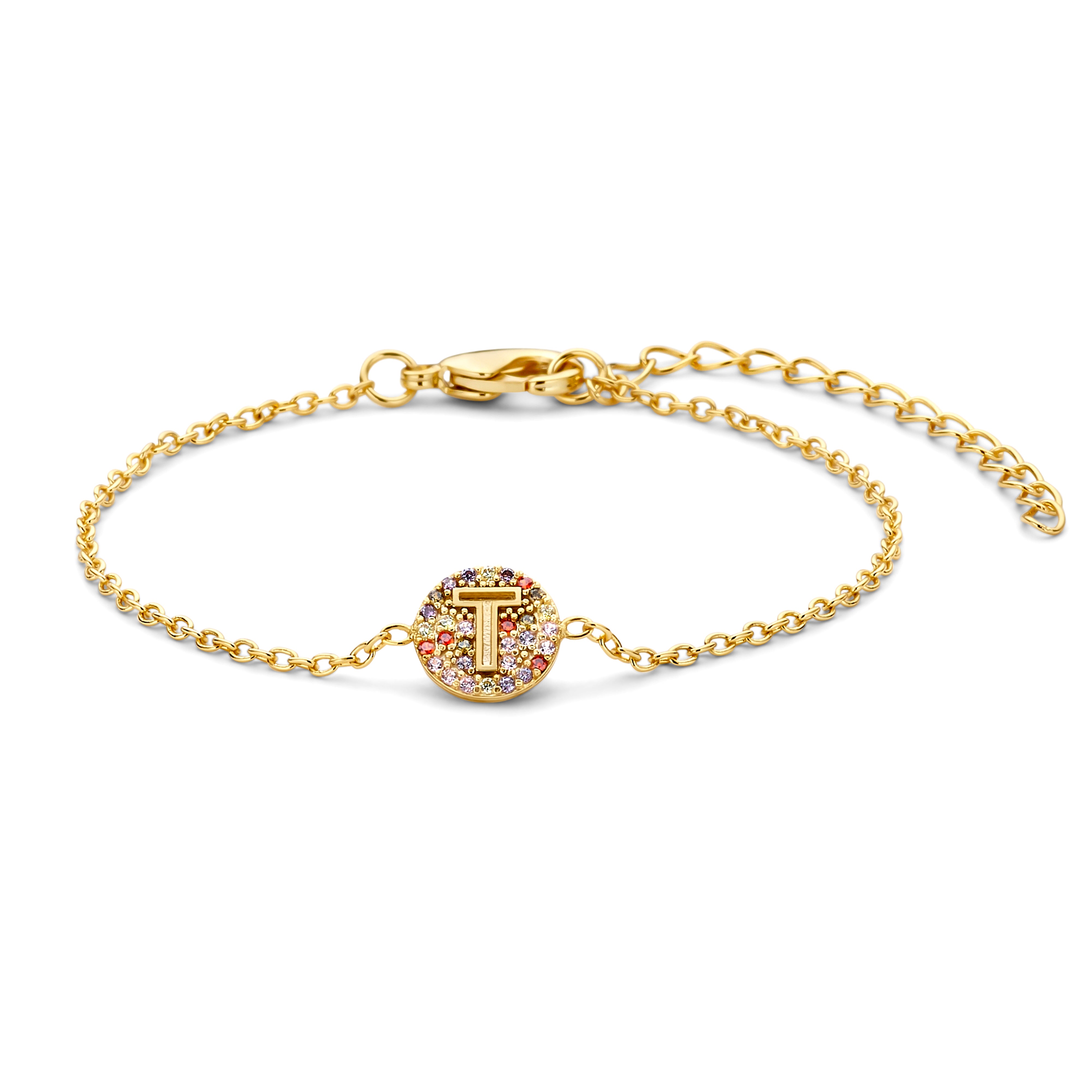 Custommade Circle Initial Bracelet – Byloro