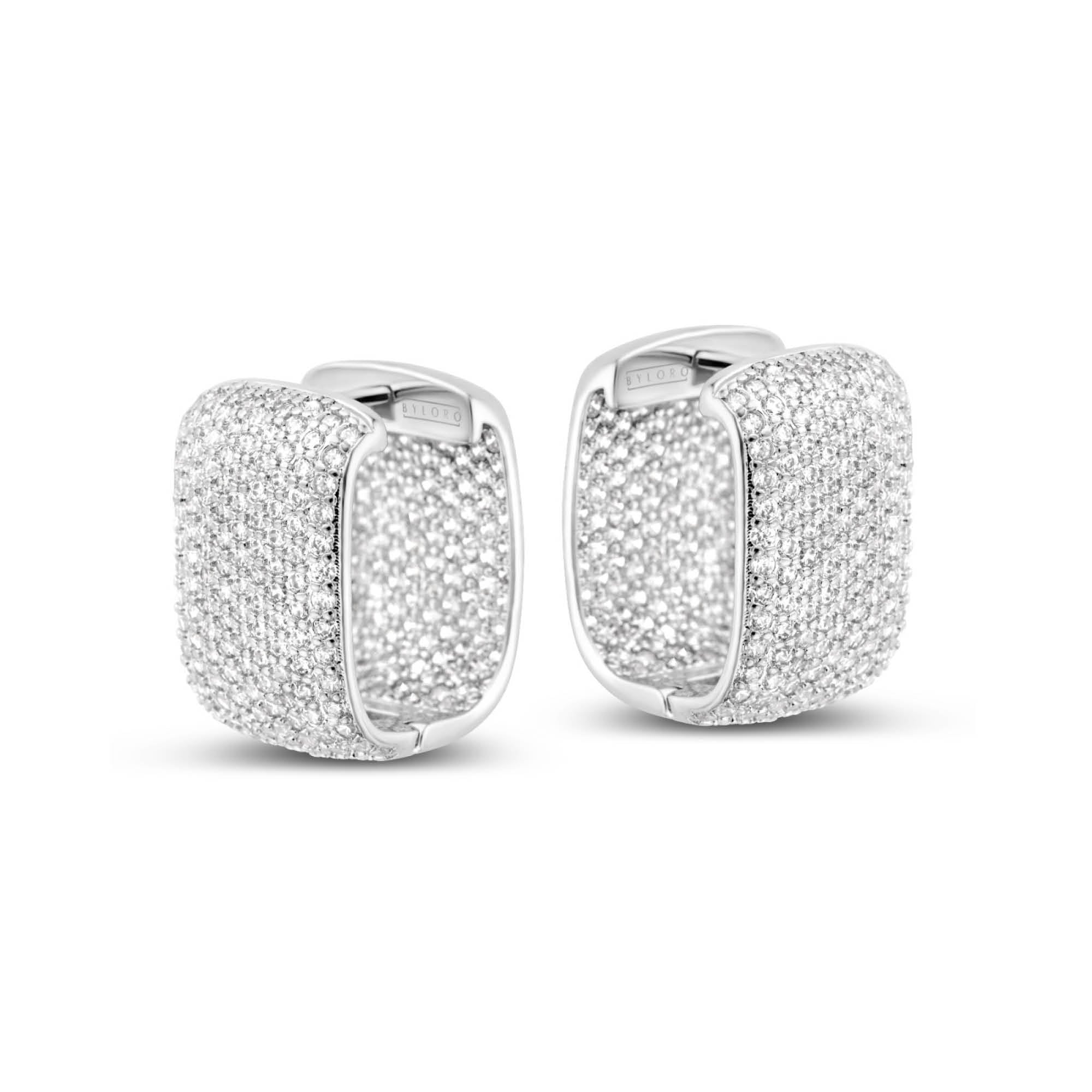 Champagne Tiffany earrings [SILVER]  [STAR CHOICE]❤* – Byloro