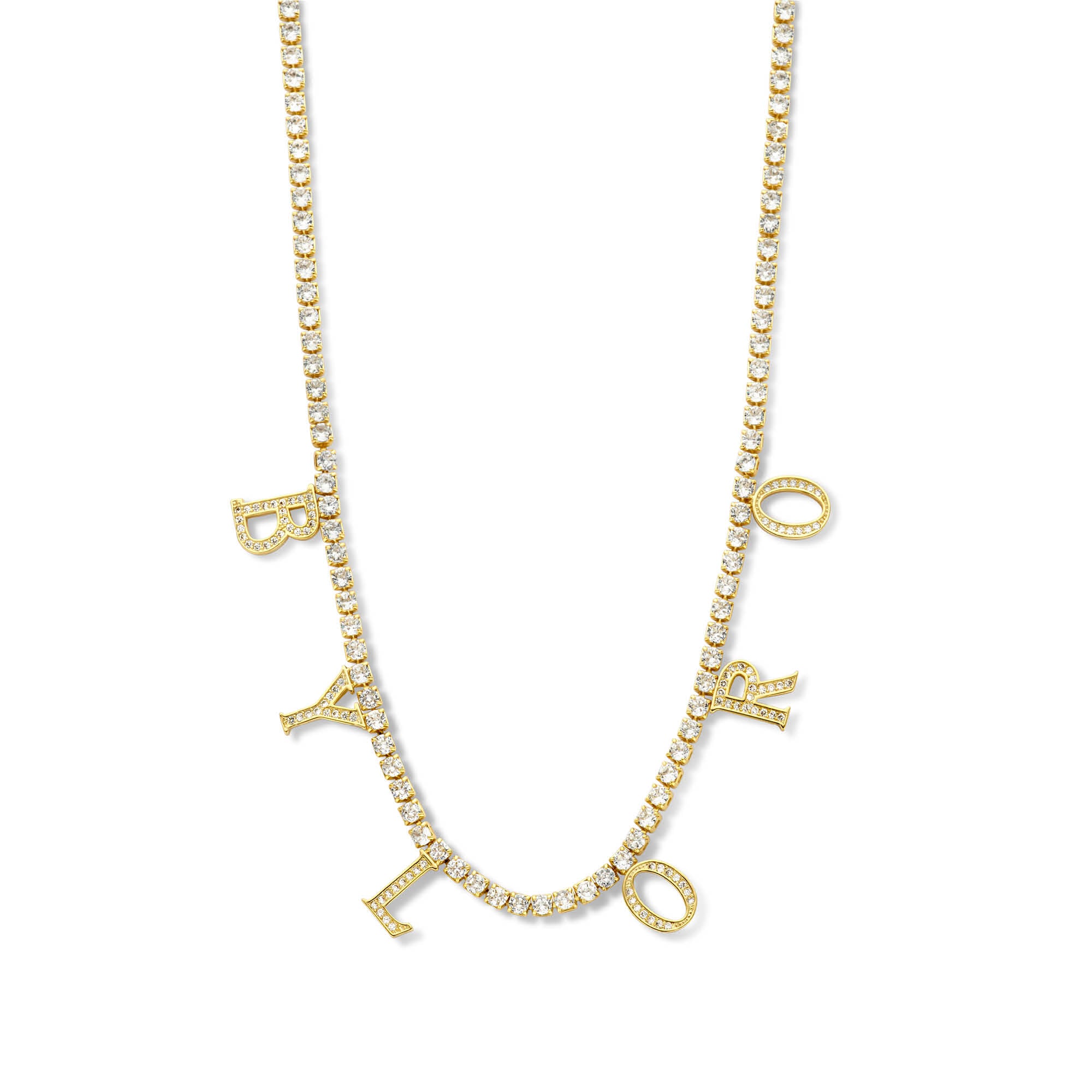 CUSTOMMADE BABY KIM DIAMOND NECKLACE ❤ STAR CHOICE – Byloro