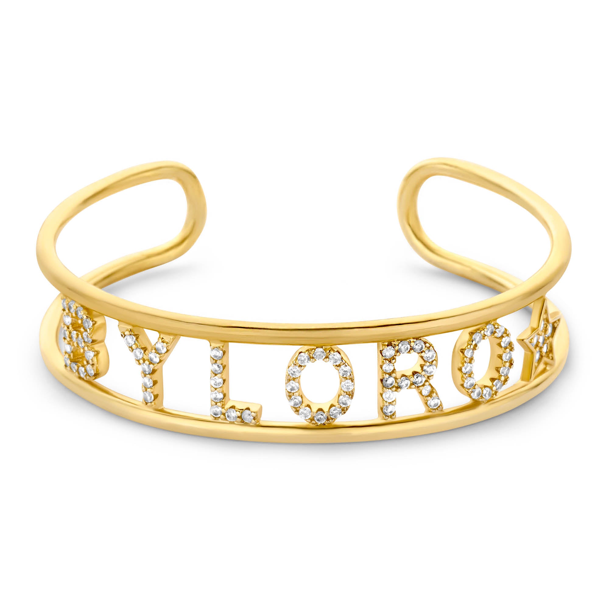MAßGEFERTIGTES IKONISCHES BIANC-ARMBAND [❤ STAR CHOICE]*