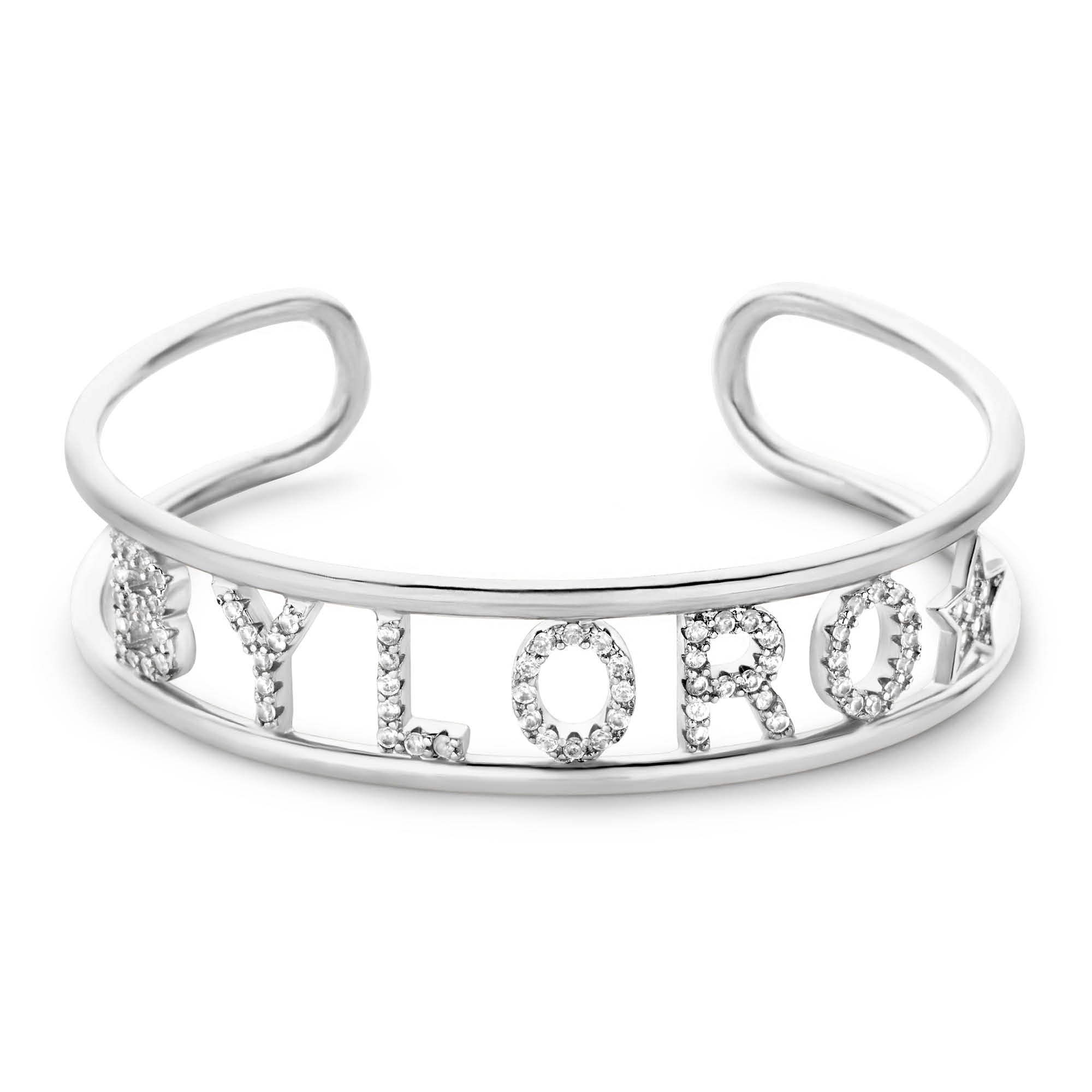 MAßGEFERTIGTES IKONISCHES BIANC-ARMBAND [❤ STAR CHOICE]*