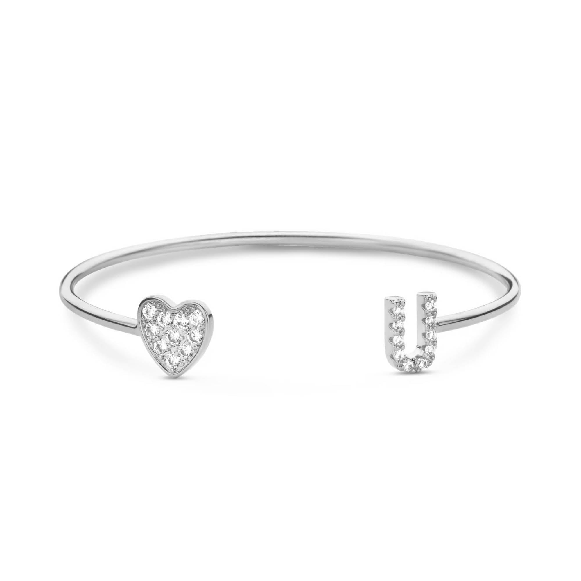 Maßgeschneidertes Initialenarmband [2 Initialen]
