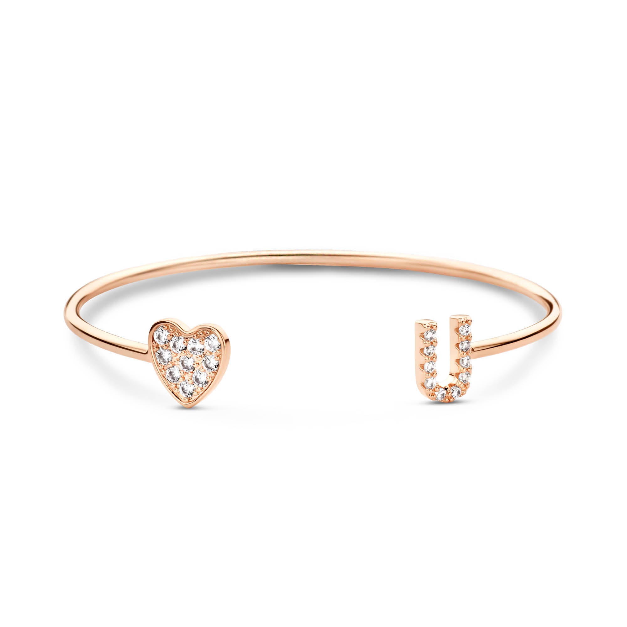 Maßgeschneidertes Initialenarmband [2 Initialen]