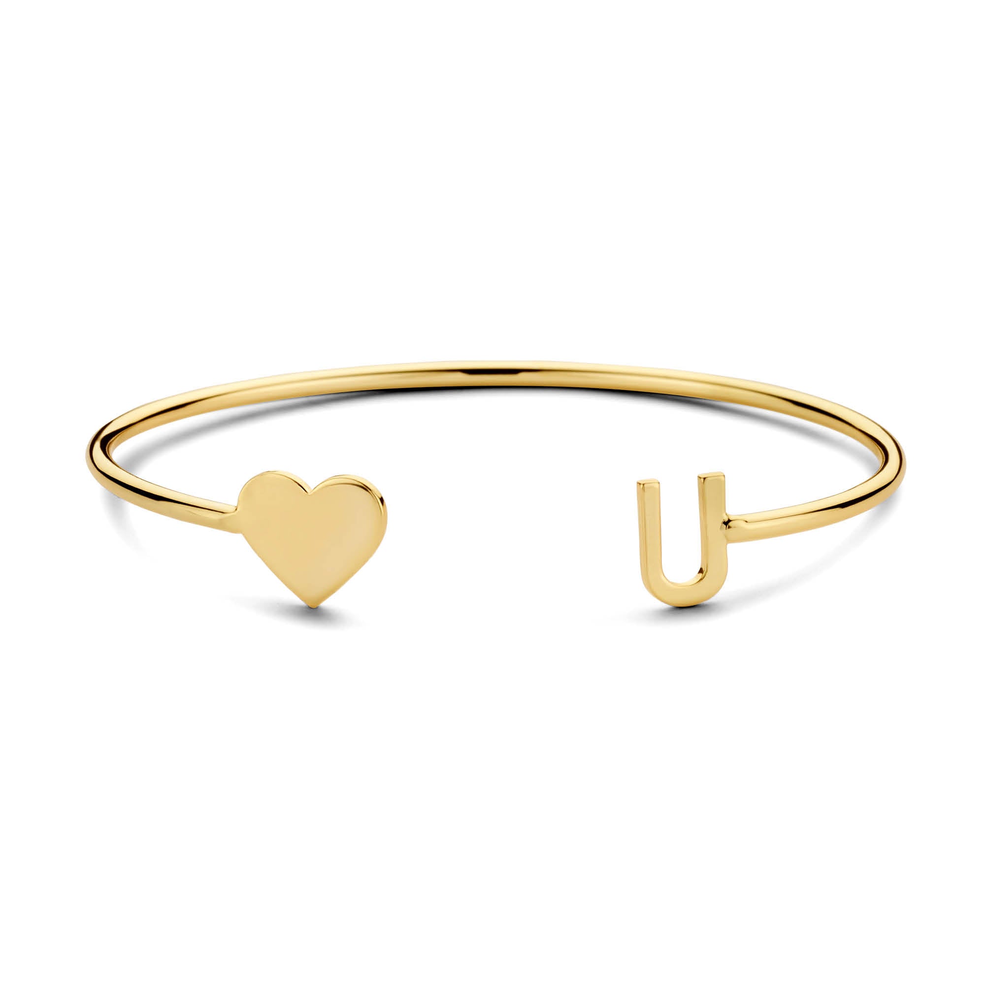 Custommade Initial Bracelet [PLAIN LETTERS] – Byloro