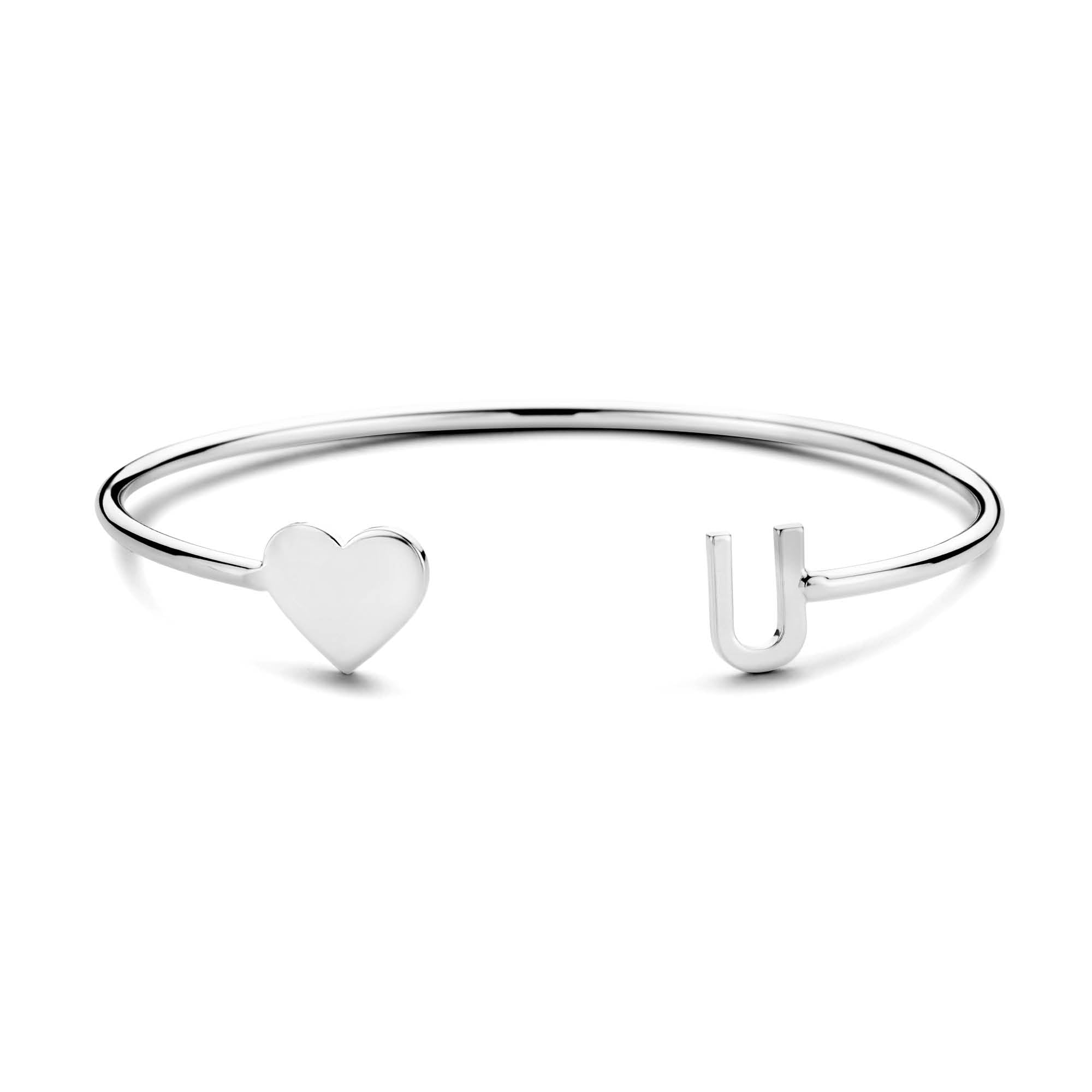 Maßgeschneidertes Initialenarmband [EINFACHE BUCHSTABEN]