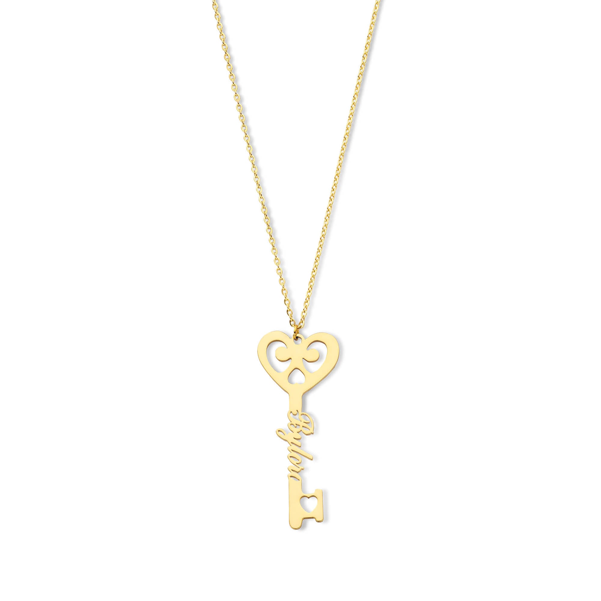 CUSTOMMADE LINDSAY KEY NECKLACE – Byloro