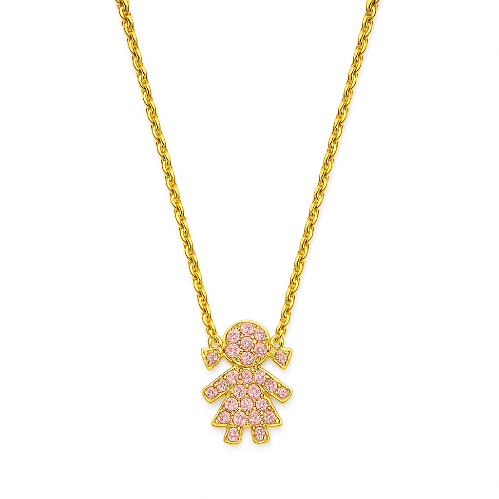 Custommade Diamond Child Necklace [GIRL]