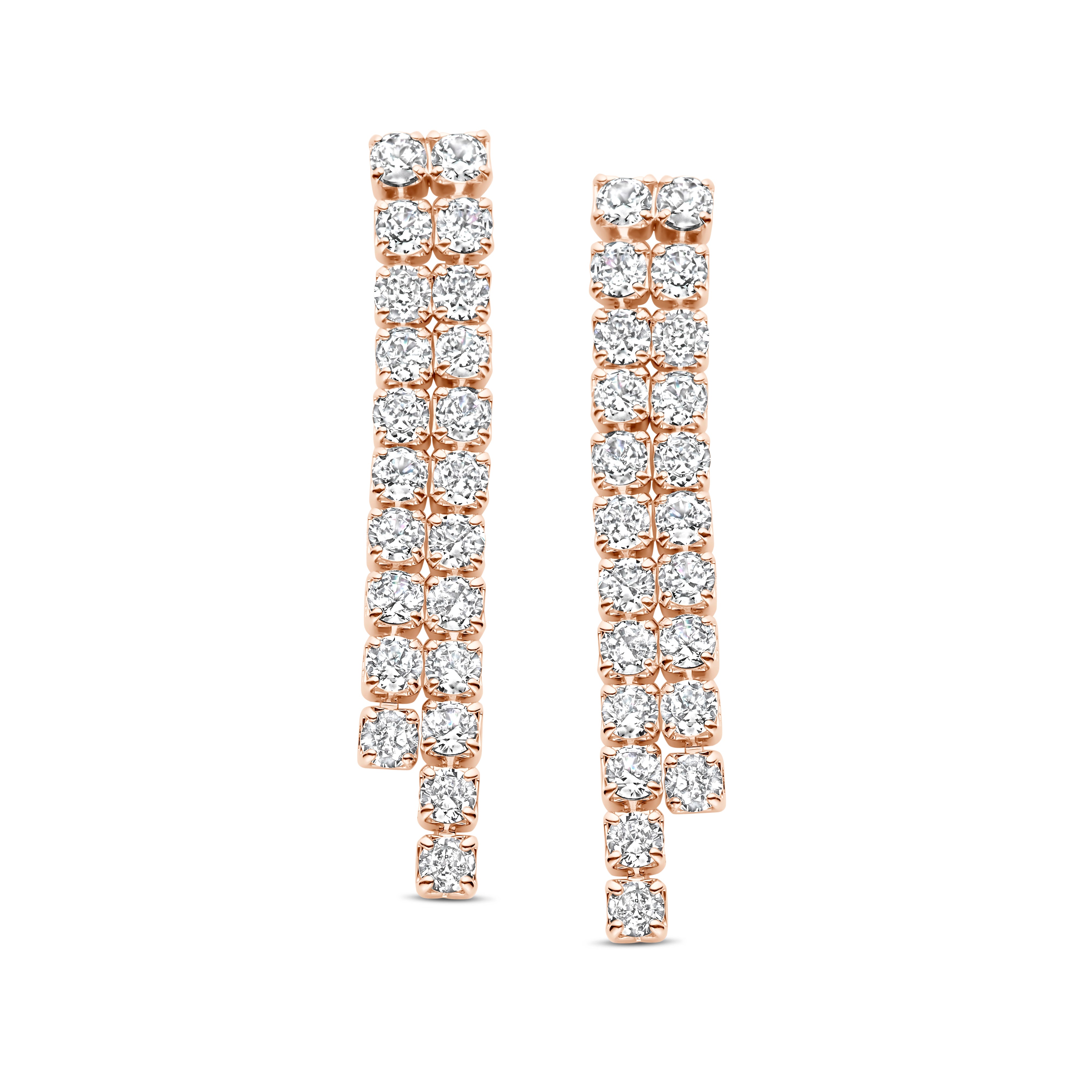 Sparkly Drop Earrings [ZILVER]