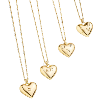 Custommade Puffy Heart Necklace – Byloro