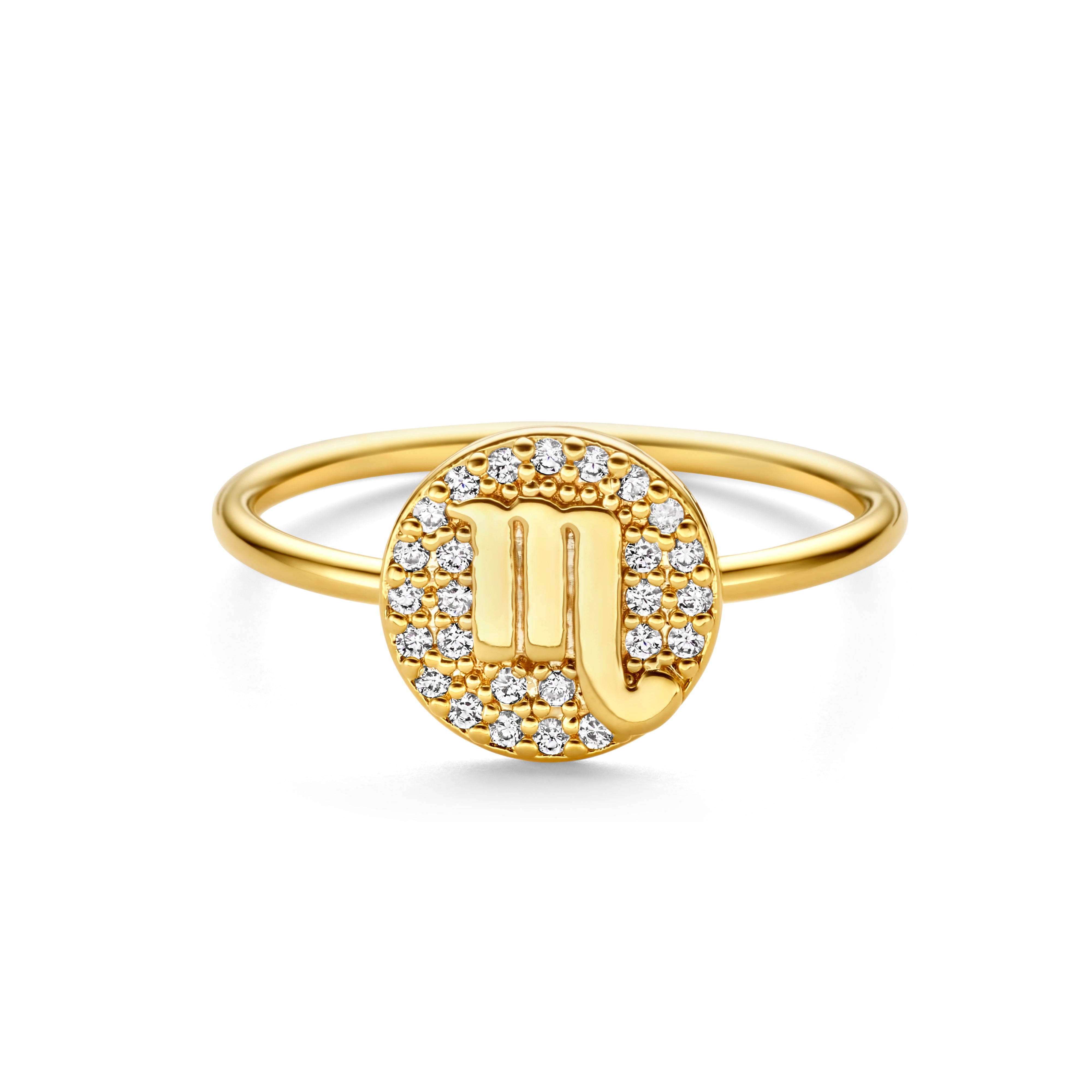 Custommade Circle Zodiac ring – Byloro