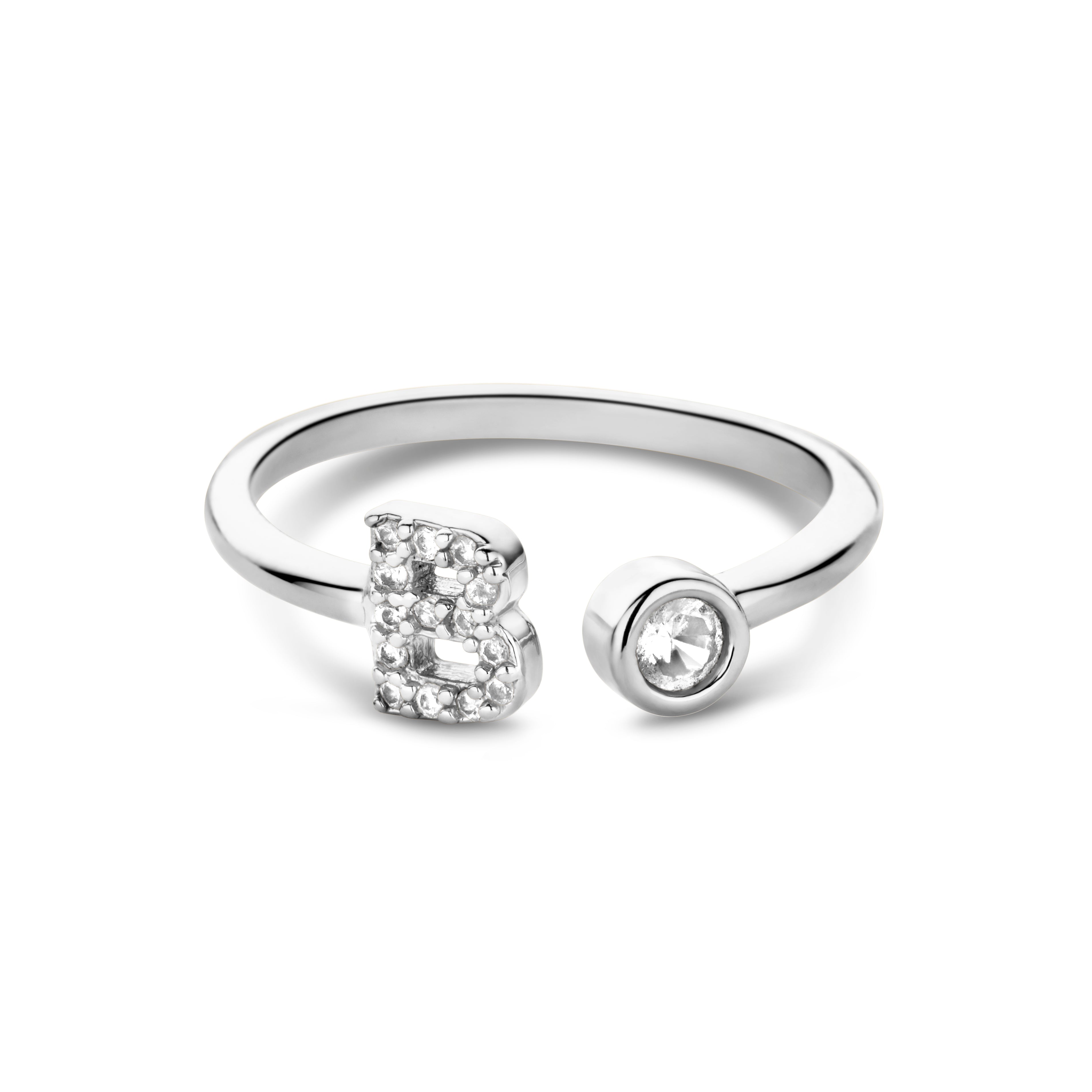 Maßgeschneiderter Initial-Diamantring