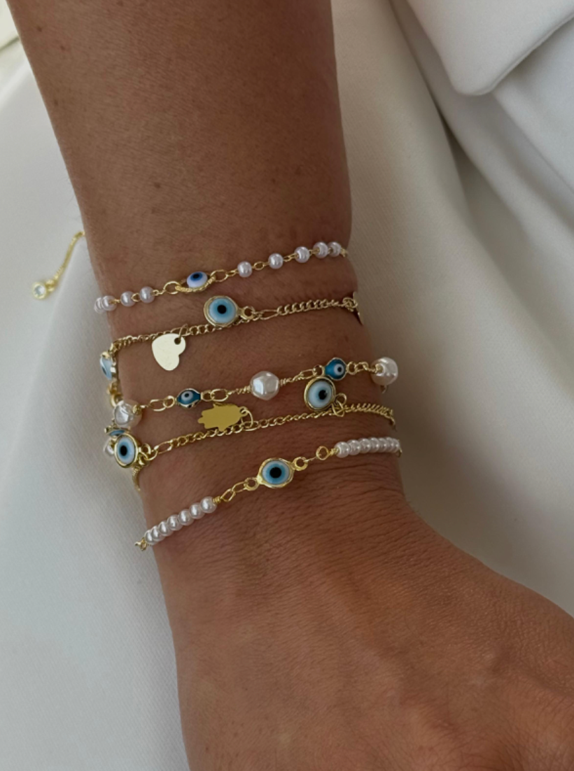 [CUSTOMMADE] Evil Eye Deluxe Pearl Set x Sarah van Soelen – Byloro