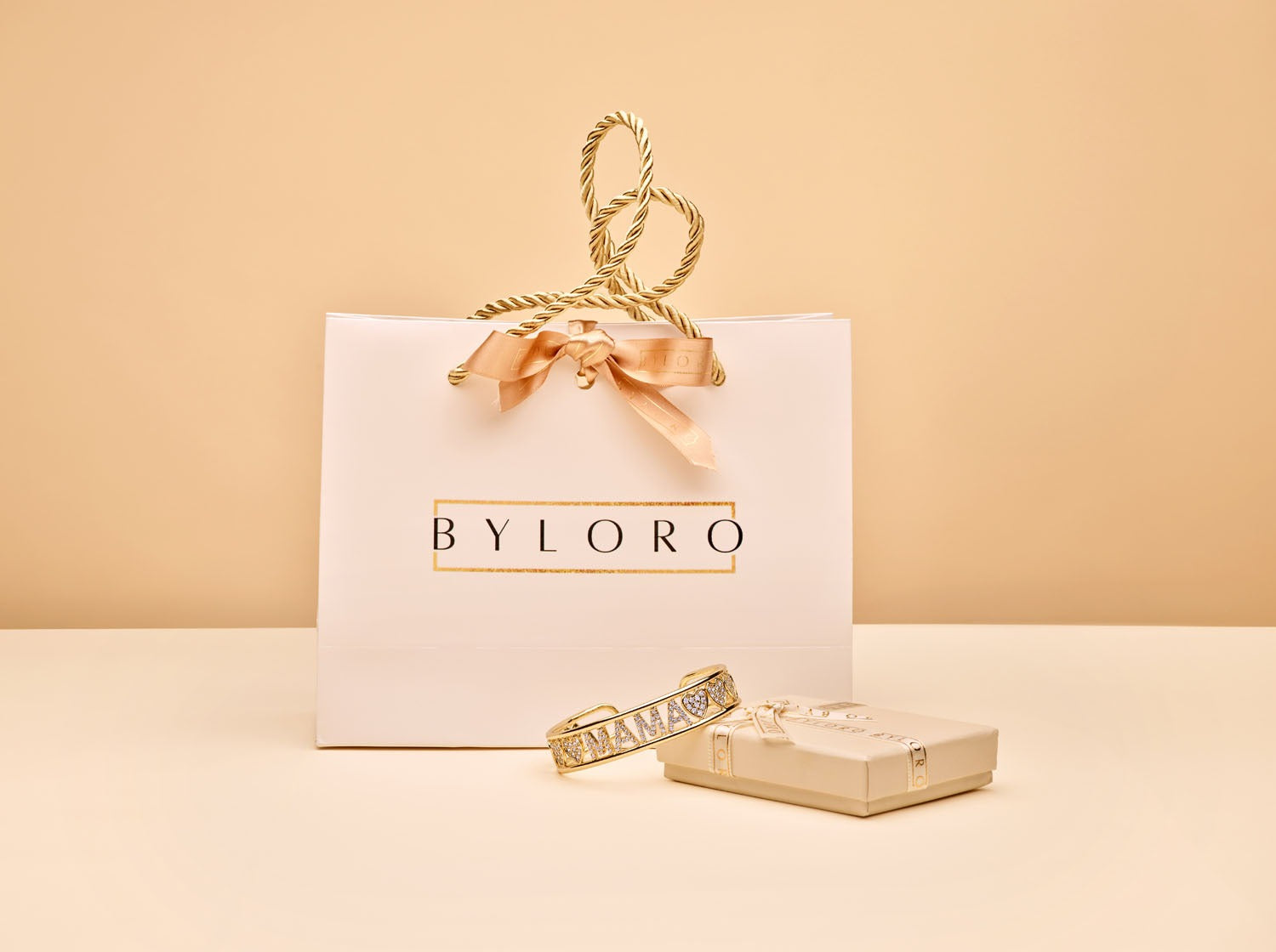 Luxe Byloro cadeauverpakking met cadeautasje en sieradendoos