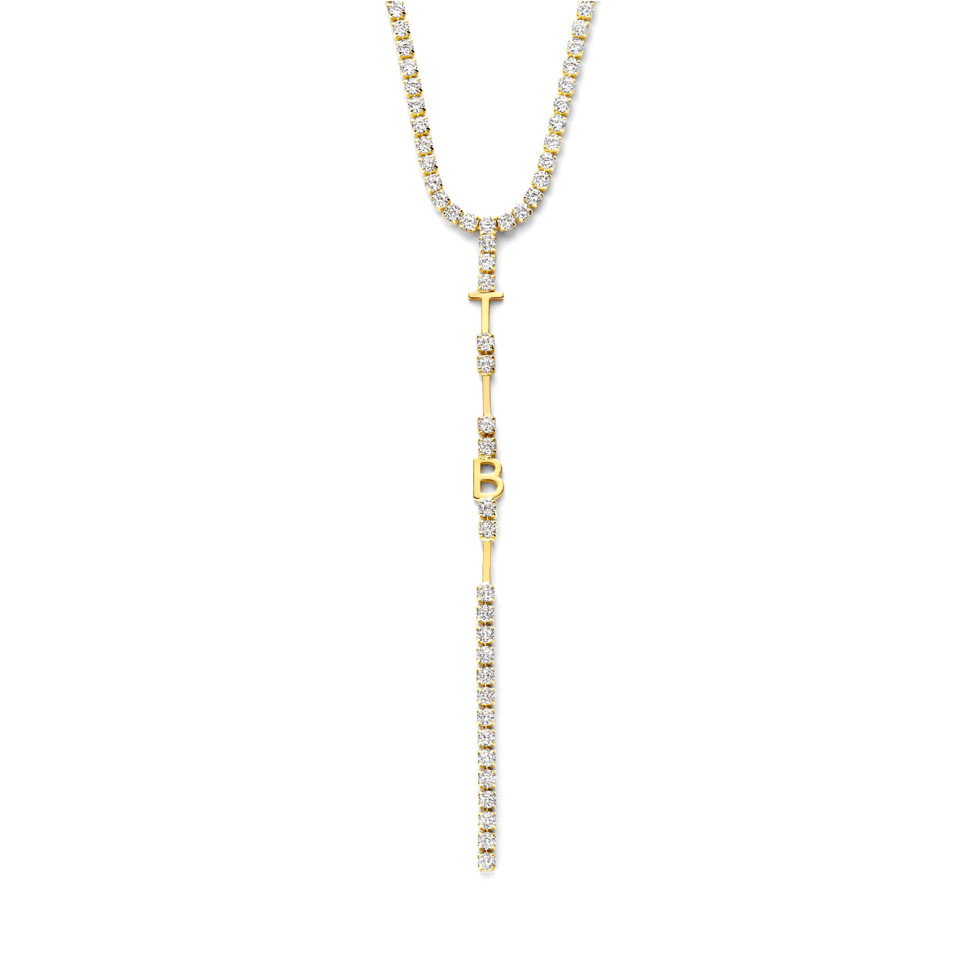 Custommade Tennis Name Necklace – Byloro
