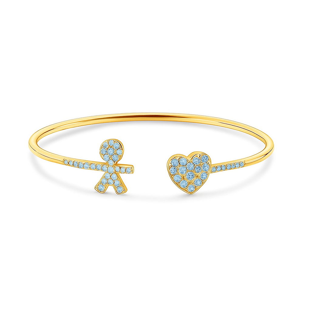 Custommade Gender Reveal Bracelet [DIAMOND BOY] – Byloro