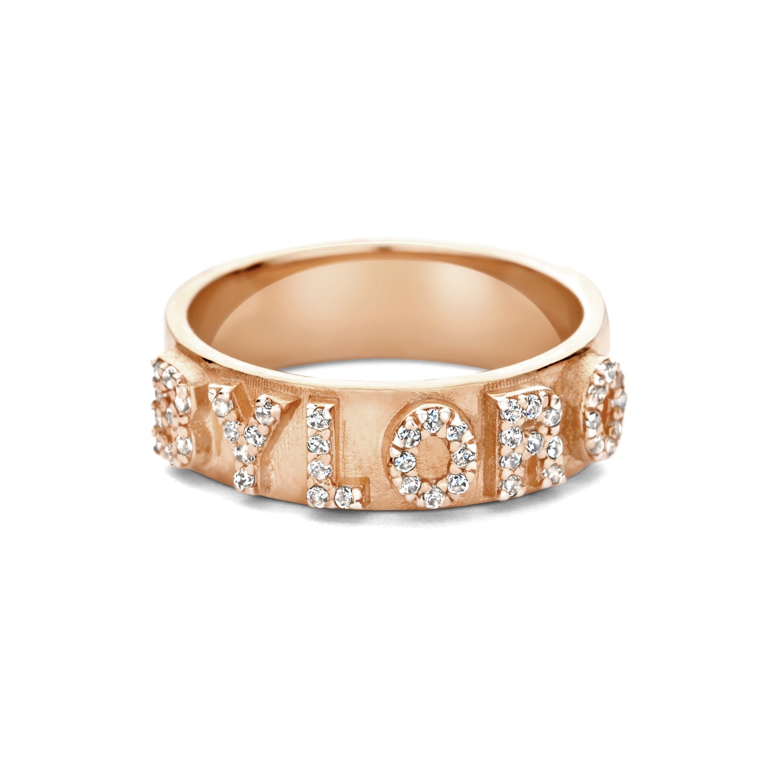 Custommade Chunky Ring [DIAMONDS]